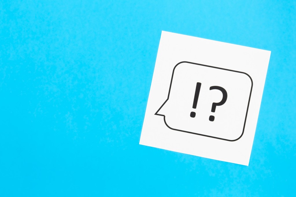 Curiosidades: las interrogaciones y&nbsp;exclamaciones